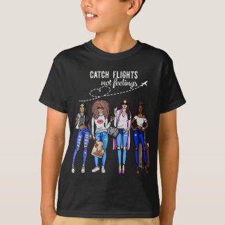 T-shirt Vols Catch Pas Sentiments Vacances Été Cadeaux