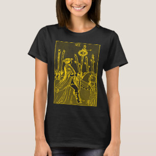 T-shirt VOLS vintages DE CARTE TAROT SIX