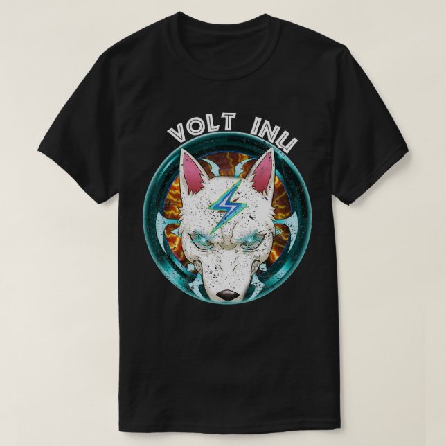 T-shirt Volt inu jeton de chiffrement Wallet de crypto-mon (Design devant)