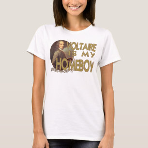 T-shirt Voltaire est mon Homeboy
