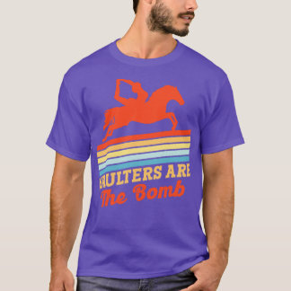 T-shirt Voltige équestre sur cheval Bombe Voltigeur Équita