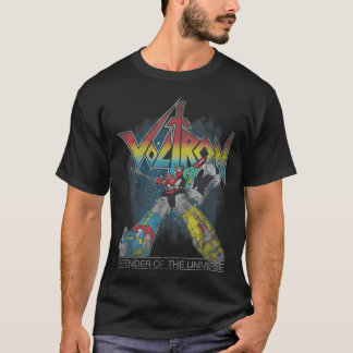 T-shirt Voltron Retro Defender Rainbow retro funny