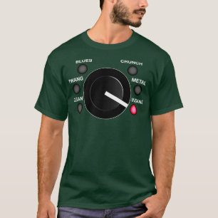 T-shirt Volume Knob Guitar Amp Metal Insane