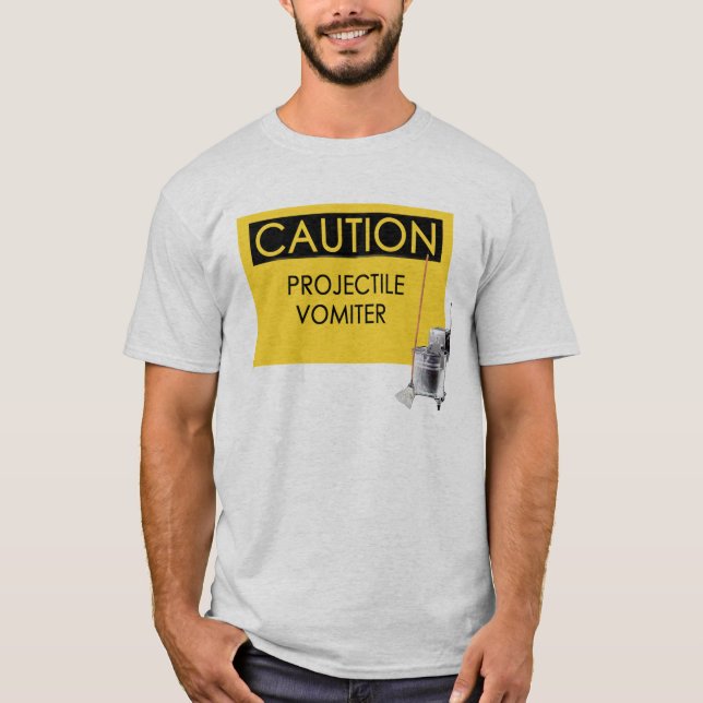 T-shirt vomiter (Devant)