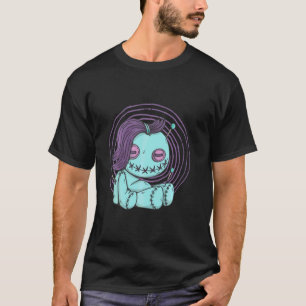 T-shirt Voodoo Doll Happy Costume d'Halloween robe de fête