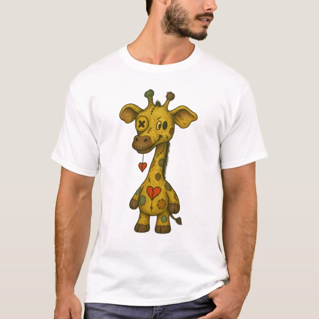 T-shirt Voodoo Giraffe Tee – Heartfelt Heights (Devant)