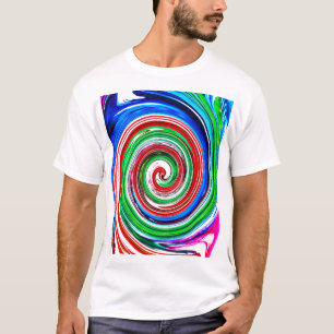 T-shirt Vortex coloré