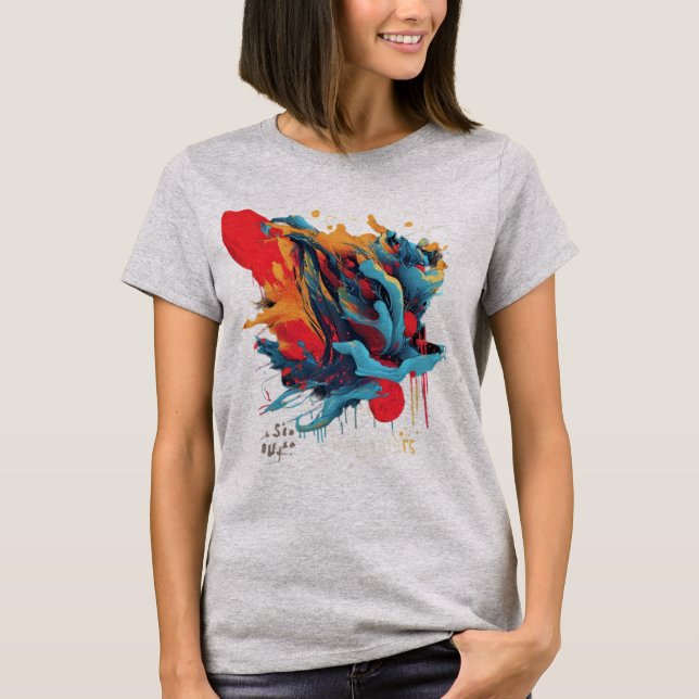 T-shirt Vortex dynamique (Devant)