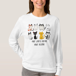 T-shirt Vos limites définissent votre revenu