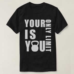 T-shirt Vos limites, votre pouvoir et l'inspiration