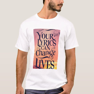 T-shirt Vos Paroles Peuvent Changer Des Vies