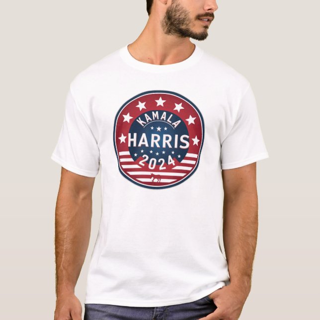 T-shirt Vote Blue - Kamala Harris Humour politique (Devant)