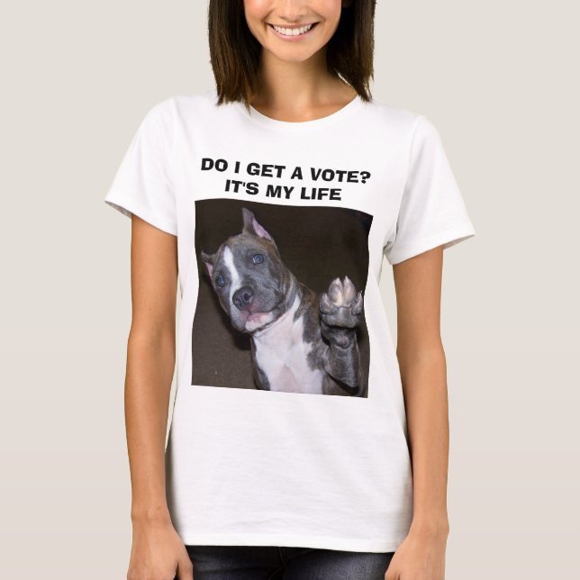 T-shirt Vote contre l'arrêt de BSL… l'ignorance (Devant)