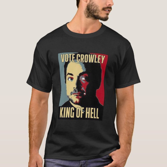 T-shirt Vote Crowley - ROI OF HELL Essential (Devant)