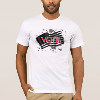 T-shirt VOTE de drapeau d'éclaboussure !