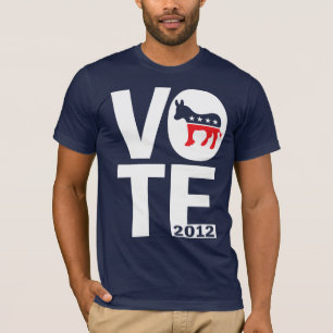 T-shirt Vote Démocrate 2012