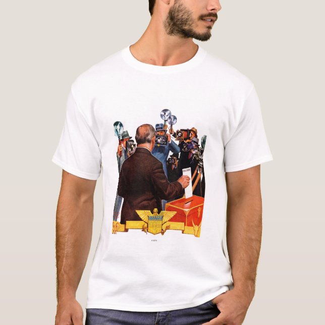 T-shirt Vote du candidat (Devant)
