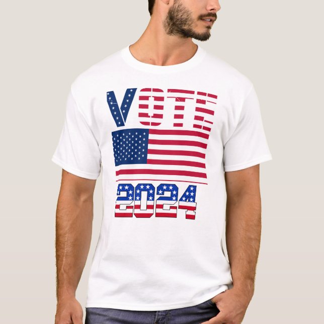 T-shirt Vote Élection 2024 (Devant)