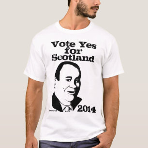 T-shirt Vote oui pour l'Ecosse 2014