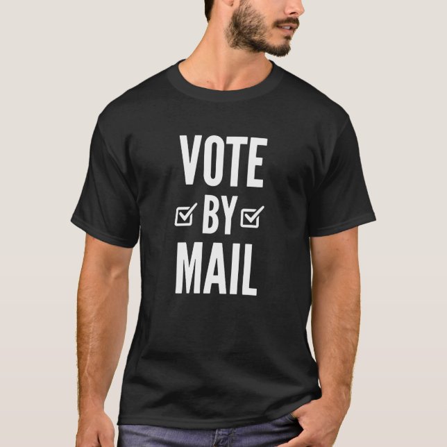 T-shirt vote par courrier (Devant)