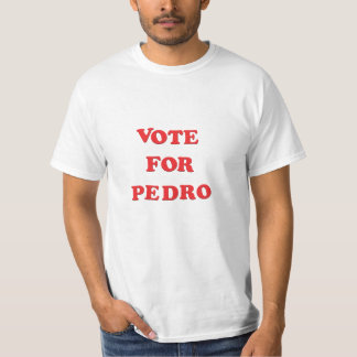 T-SHIRT VOTE POUR PEDRO - LE COSTUME DE HALLOWEEN