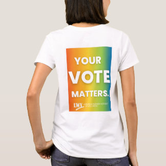 T-shirt VOTE Rainbow T Shirt