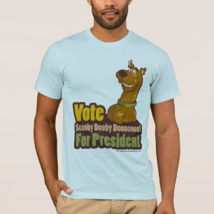 T-shirt Vote Scooby Dooby Doo pour le président
