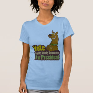 T-shirt Vote Scooby Dooby Doo pour le président
