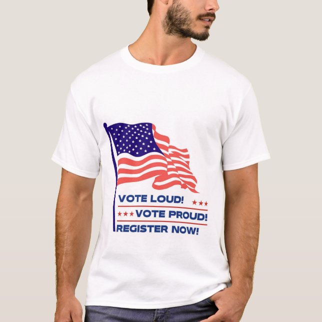 T-shirt Vote usa (Devant)