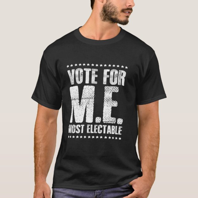 T-shirt Voter Pour M E Classe De Conseil Étudiant Le Plus  (Devant)