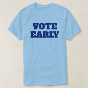 T-shirt Voter Tôt-Chemise