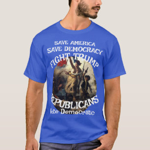 T-SHIRT VOTEZ AVANT TÔT LIEU HG BUREAU DE VOTE PAR LA POST