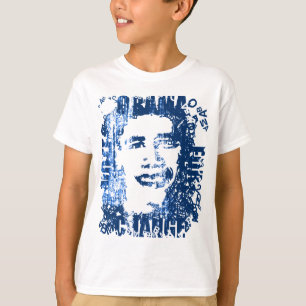T-shirt "Votez Obama pour le changement", une boule à vint