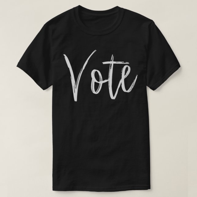 T-shirt Votez pour les femmes Faites entendre votre voix e (Design devant)