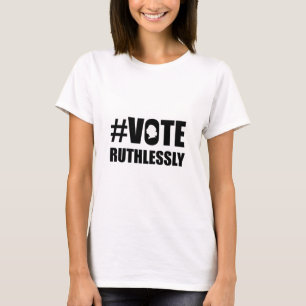 T-shirt VOTEZ SANS RÉSERVE, RBG célèbre pour les droits