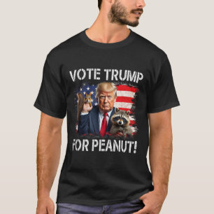 T-shirt Votez Trump Pour L'Arachide L'Écureuil 2