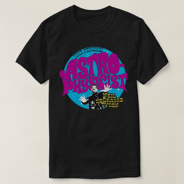 T-shirt Votre astrophysicien personnel (Design devant)
