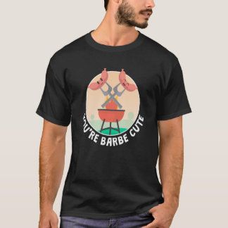T-shirt Votre barbecue smoker grill barbecue viande grillé