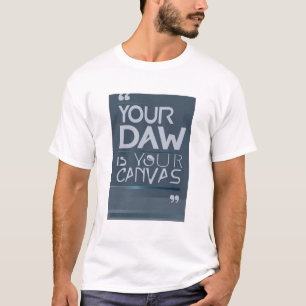 T-shirt Votre bureau est votre canvas option 3