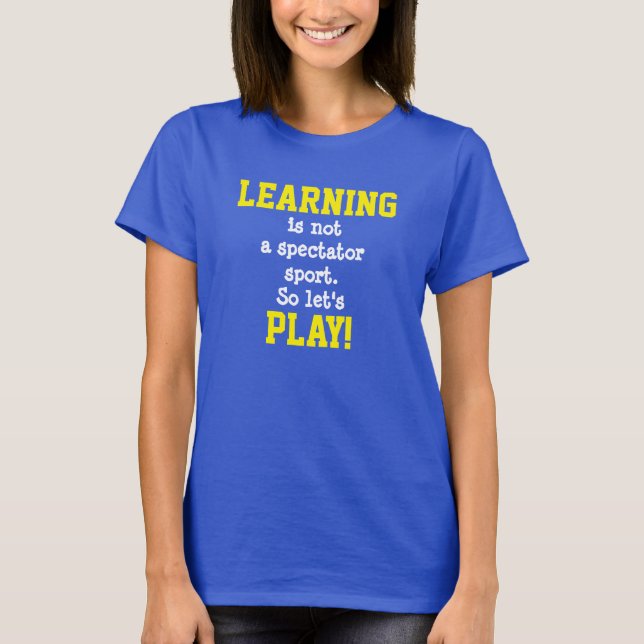 T-shirt Votre conception de "JEU" de petite enfance (Devant)