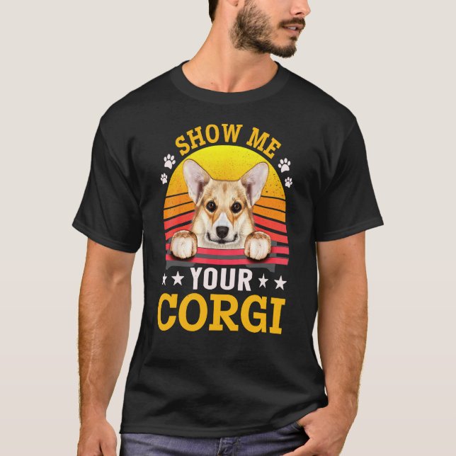 T-shirt Votre Corgi (Devant)
