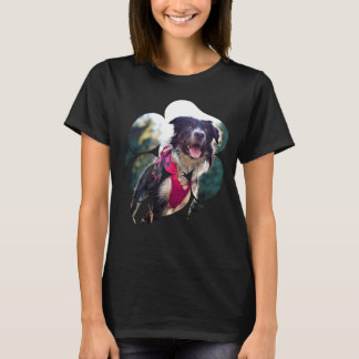 T-shirt Votre empreinte photo de chiot