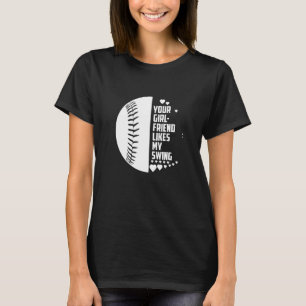 T-shirt Votre Fille Aime Mon Softball Pour Les Hommes
