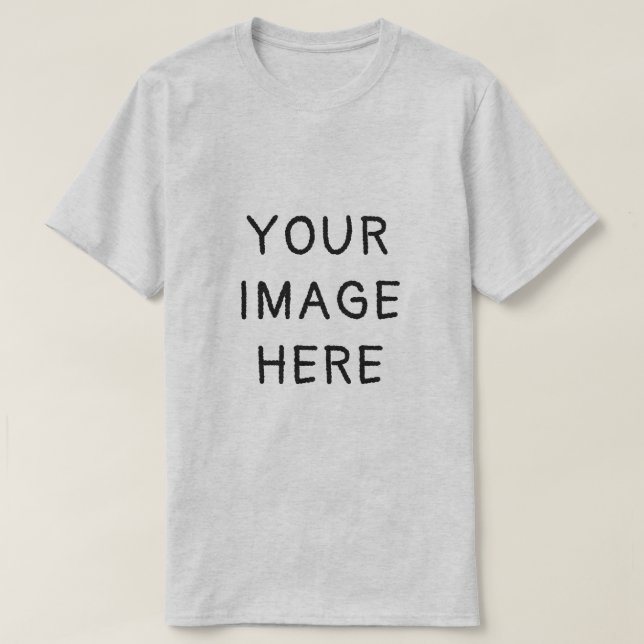 T-shirt Votre image ici - Photo personnalisée (Design devant)