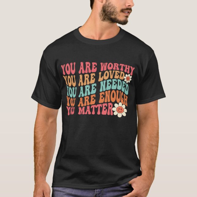 T-shirt Votre importance La gentillesse Soyez gentil Santé (Devant)