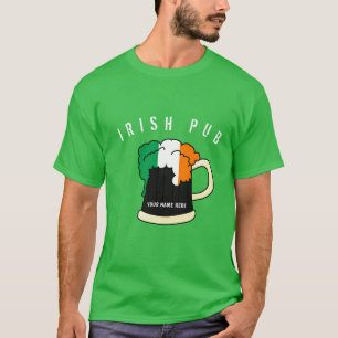 T-shirt Votre Jour de l'Saint Patrick de pub irlandais per