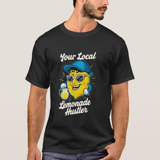 T-shirt Votre Lemonade Locale Hustler Funny Kids Lemonade (Devant)