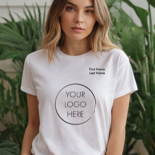 T-shirt Votre logo Entreprise Marque Promotion avec nom