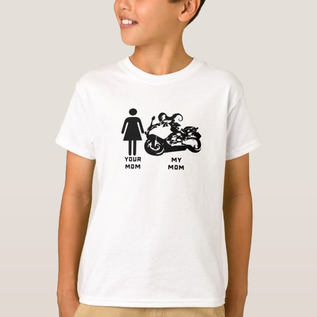 T-shirt Votre maman, ma maman (Devant)