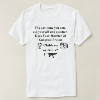 T-shirt Votre membre du congrès protège-t-il les enfants o